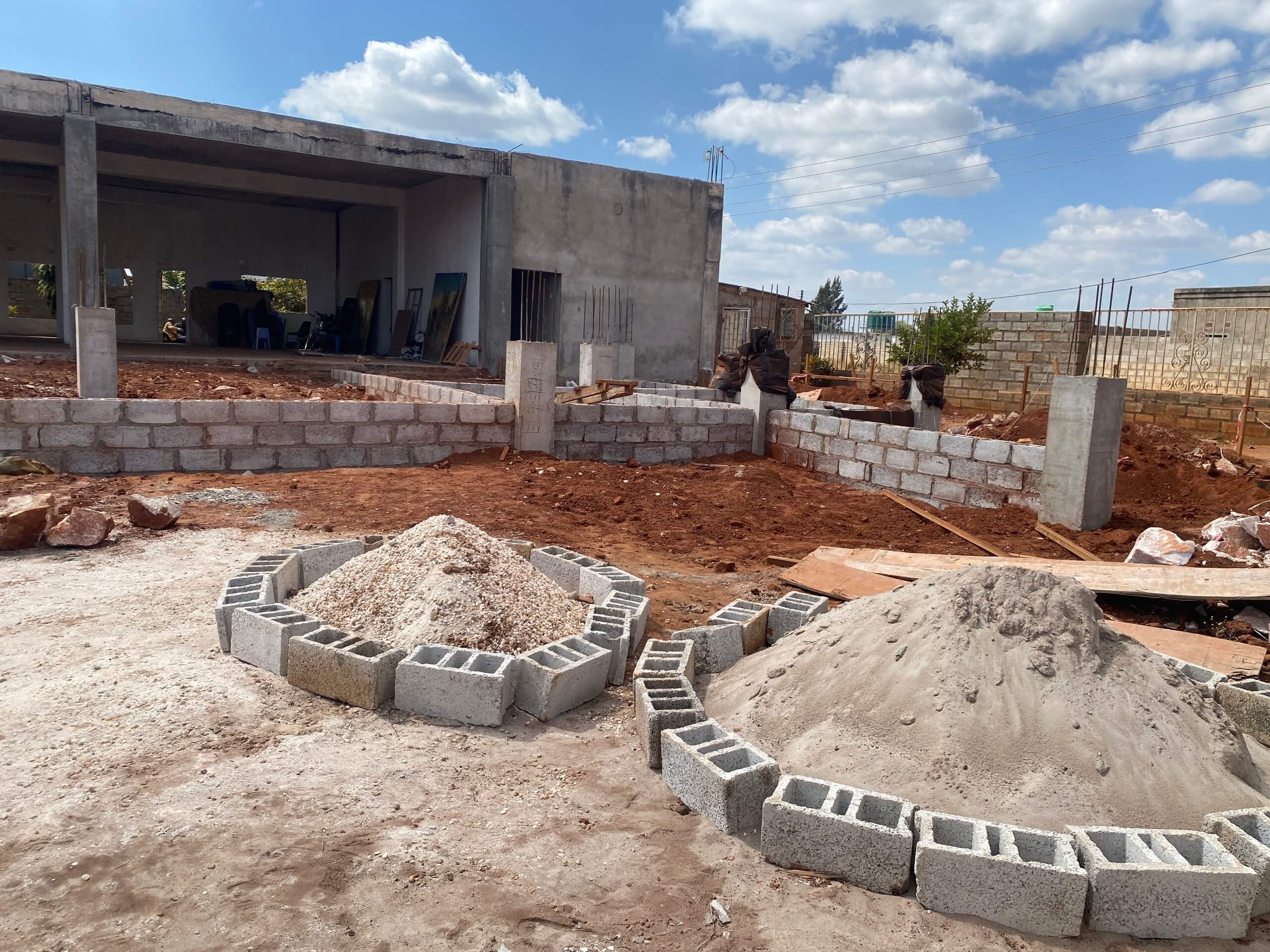Ground Level Foundation Work
